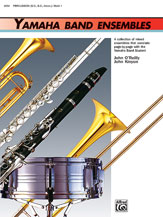 YAMAHA BAND ENSEMBLES #1 PERCUSSION cover